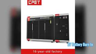 Bruciatura della batteria dei veicoli elettrici nell'apparecchiatura di prova