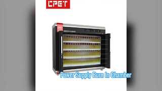 Apparecchiatura di prova per bruciatura dell'alimentatore nella camera