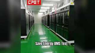 Cabina di prova burn-in BMS a risparmio energetico
